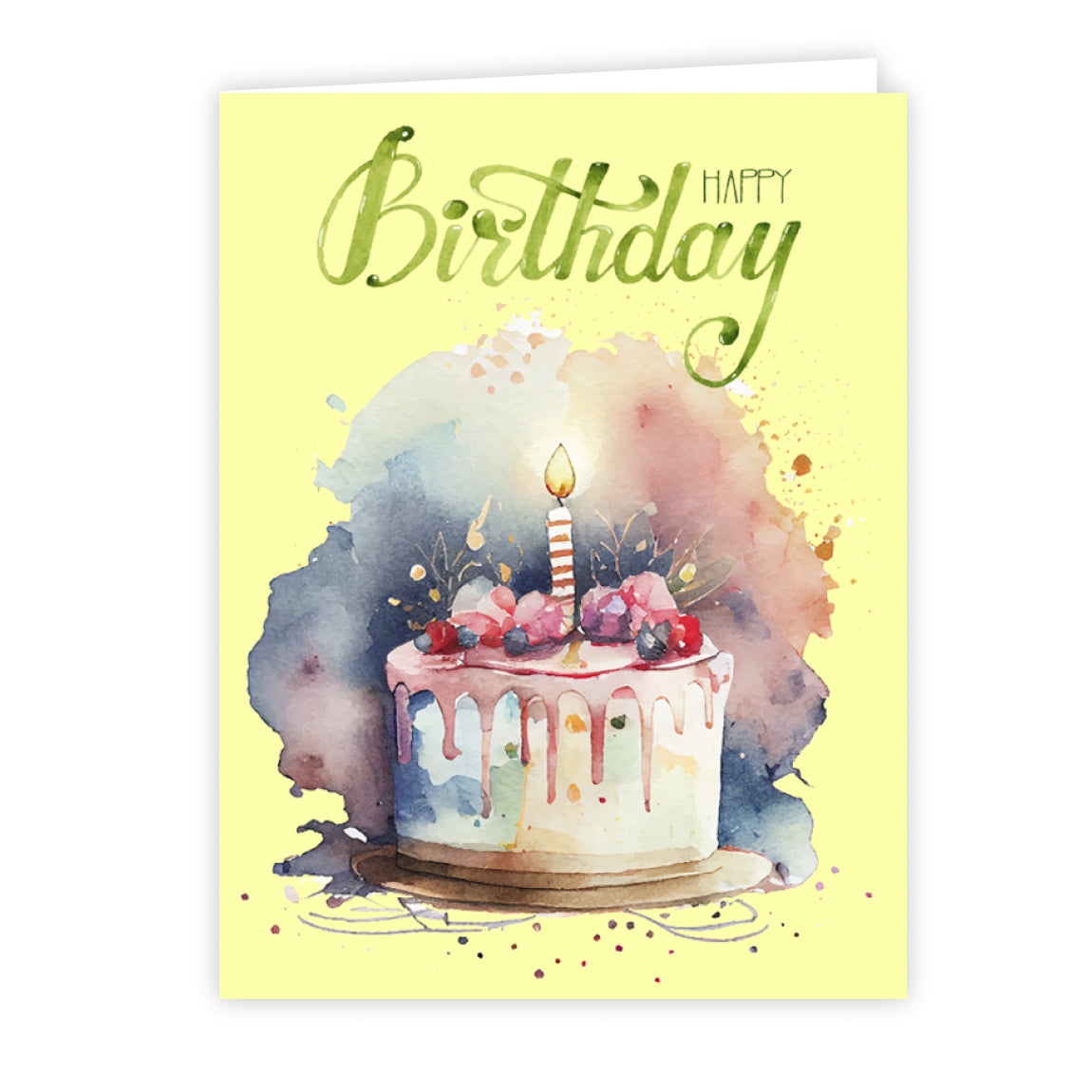 Happy Birthday Greeting Card