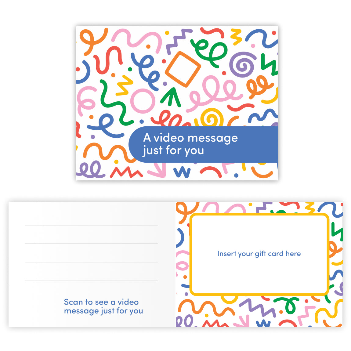 Gift Card Holder - Colorful