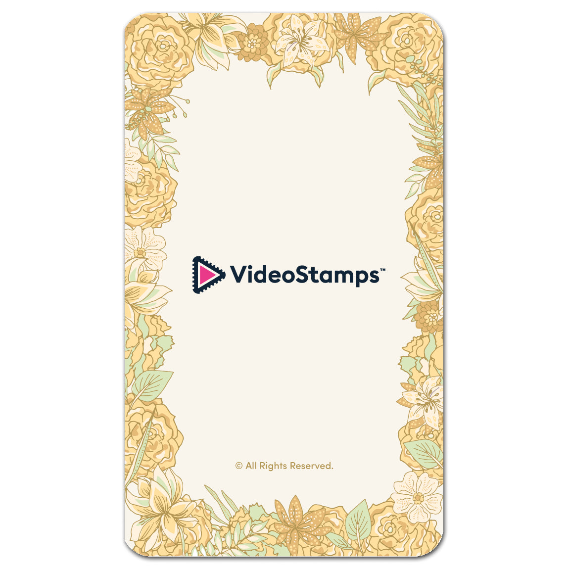 VideoStamps Note Card - Sympathy 1