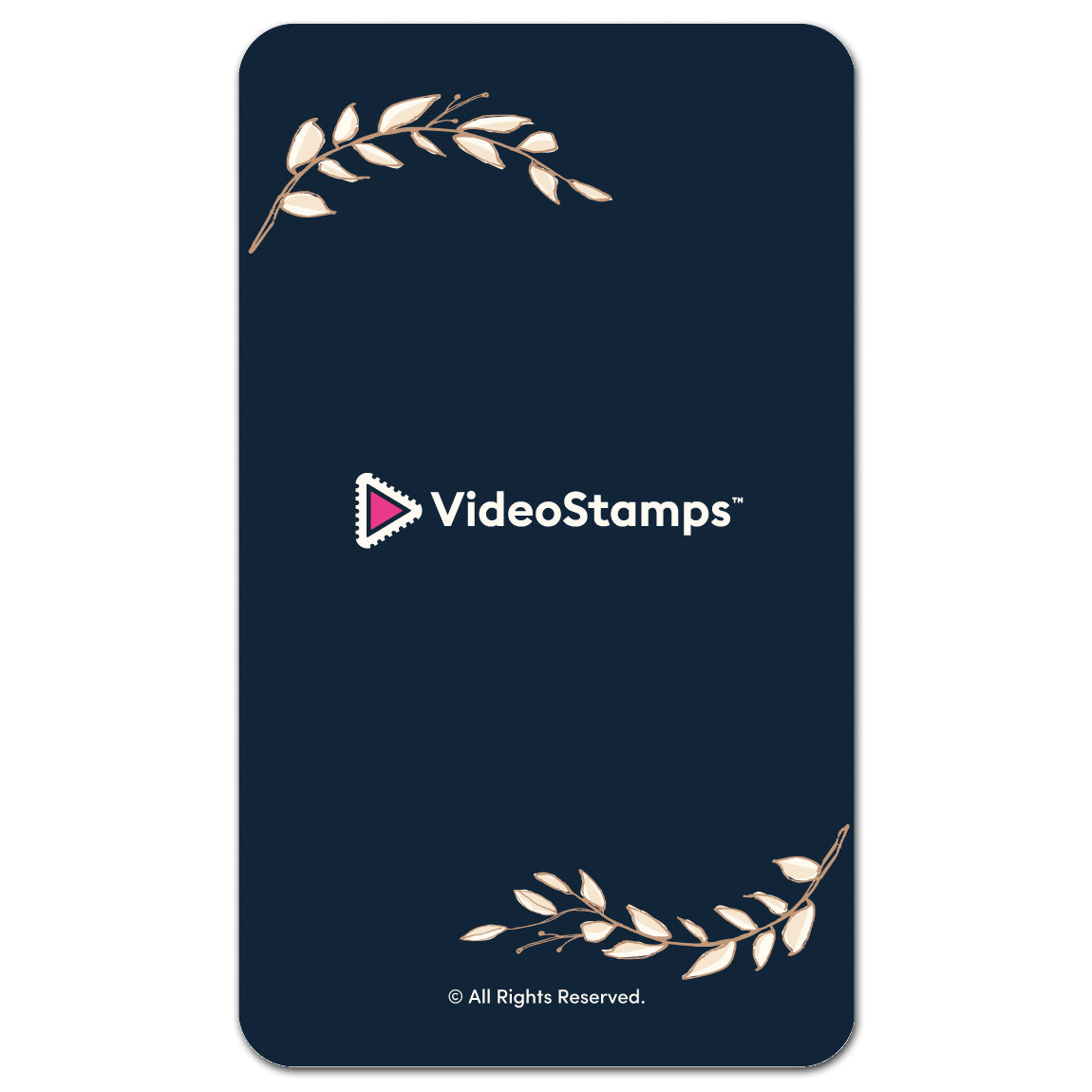 VideoStamps Note Card - Sympathy 2