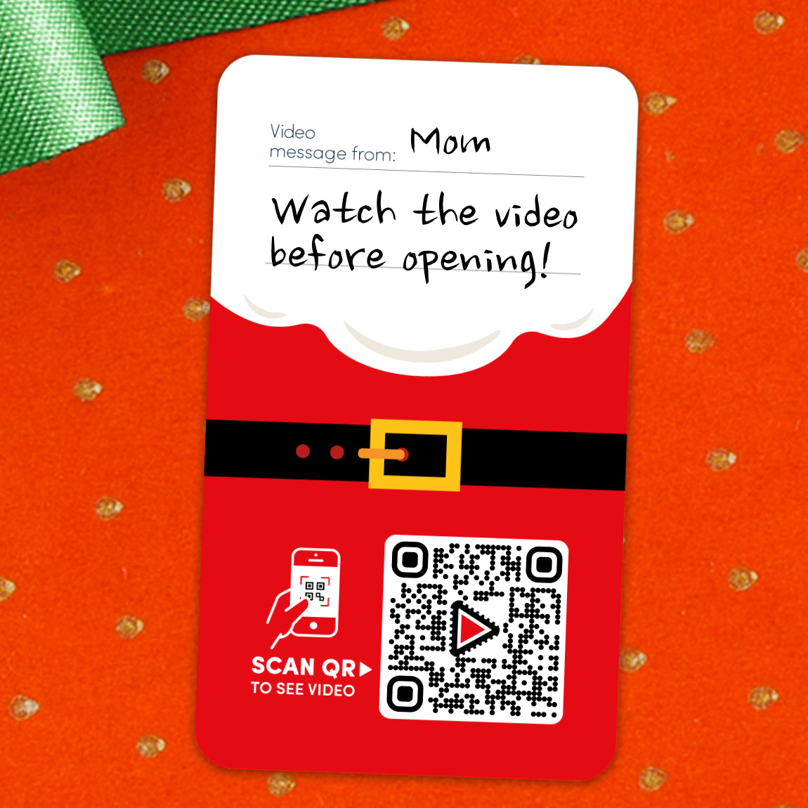 VideoStamps Individual Sticker - Santa 2